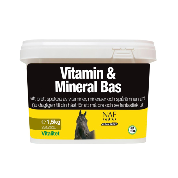 NAF Vitamin & Mineral Bas pulver